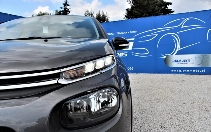 Citroen C3 cena 45900 przebieg: 95000, rok produkcji 2019 z Łęknica małe 379